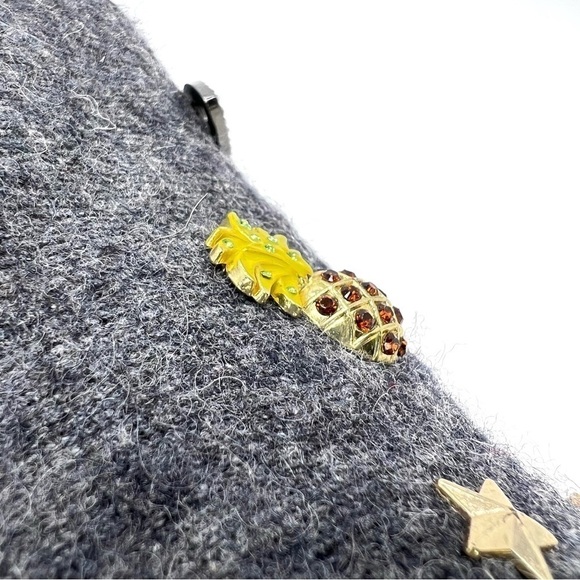 Steven by Steve Madden Gerry Sneakers Size 7 Gray Platform Skater Charms New - Picture 8 of 10